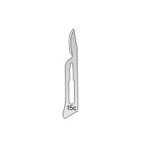 Einmal-Skalpellklingen martin Fig. 15C steril (100 Stck.)