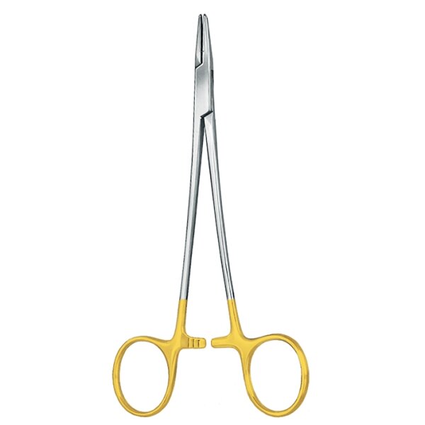 TC-Gold Nadelhalter n. Crile-Wood, 15 cm