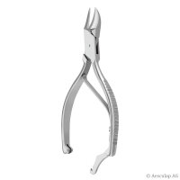 Nagelzange gehöhlt, Maullänge 20 mm, 13,5 cm