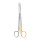 TC-Ligaturschere 17 cm gebogen, gezahnt