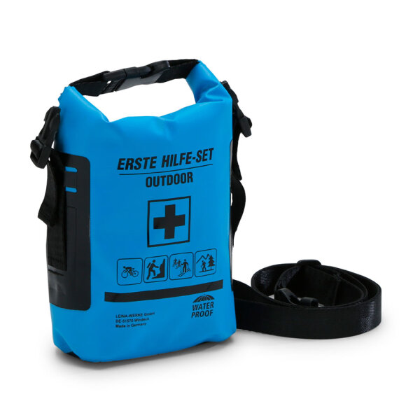 Erste-Hilfe-Set Outdoor, blau