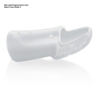 Fingerschiene nach Stack farblos, thermoplastisch, Gr. 0