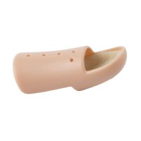 Fingerschiene nach Stack, gepolstert hautfarben Gr. 3